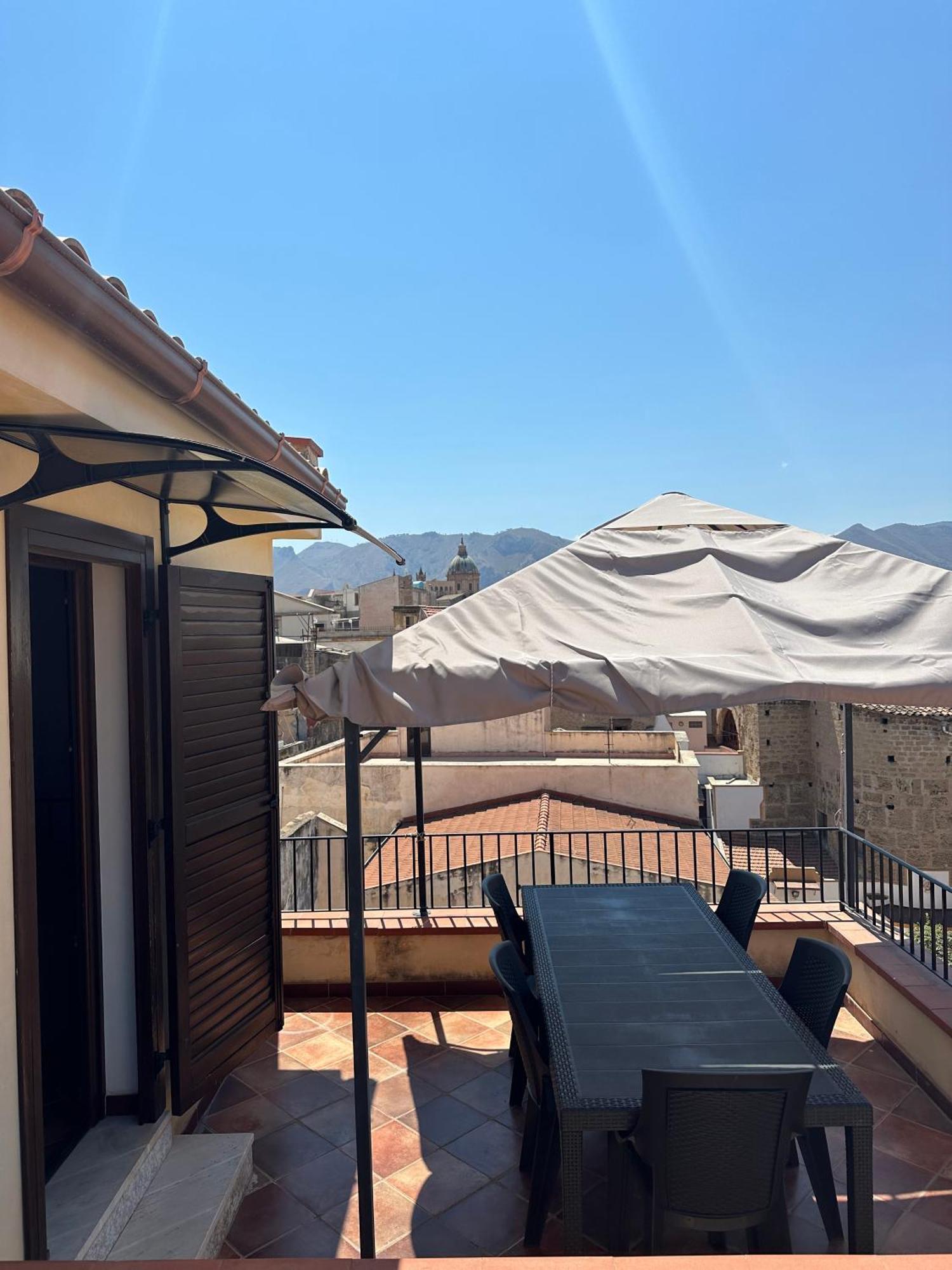 Appartamenti-Residence Al Massimo Palermo Exterior foto