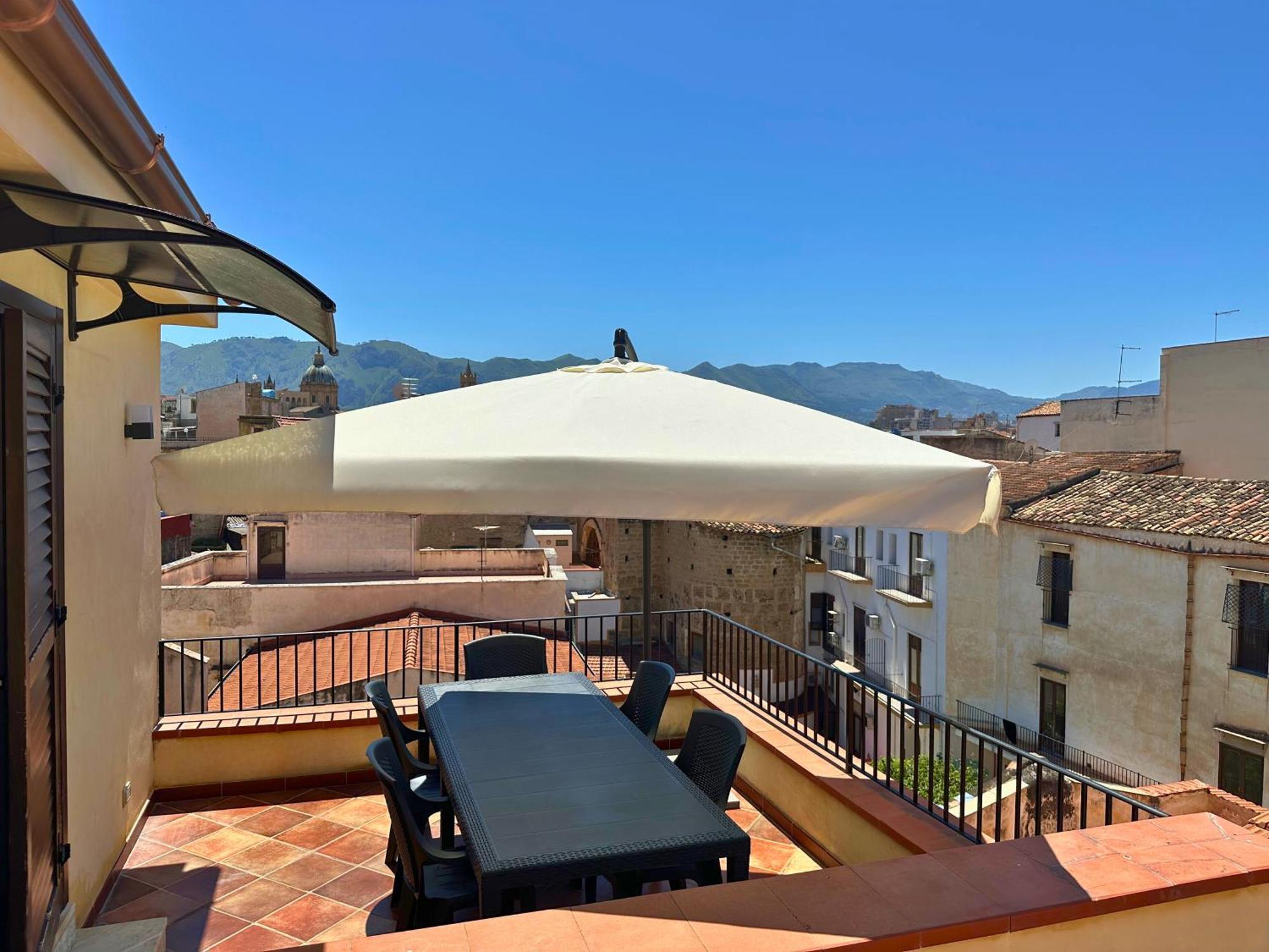 Appartamenti-Residence Al Massimo Palermo Exterior foto