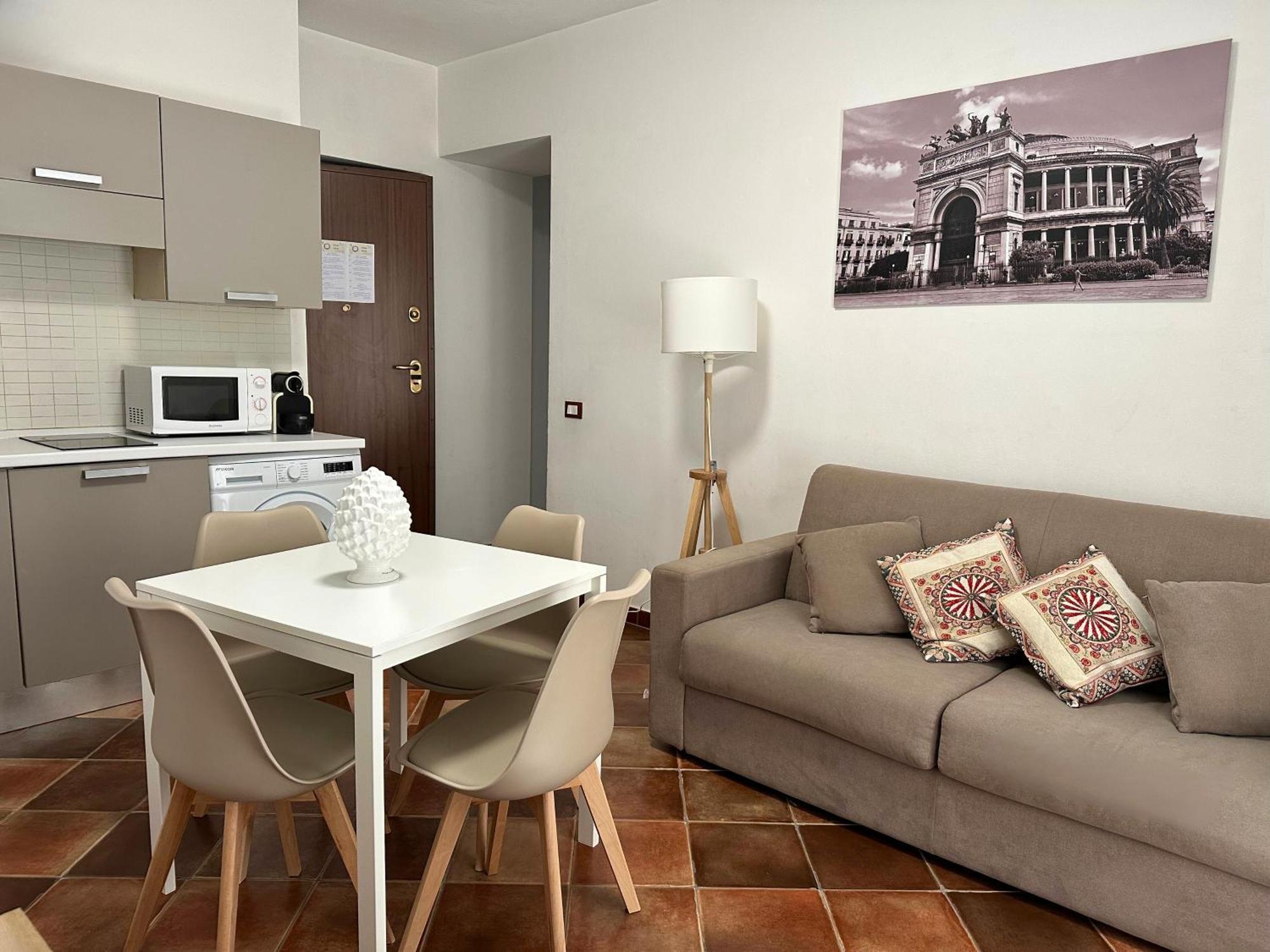 Appartamenti-Residence Al Massimo Palermo Exterior foto